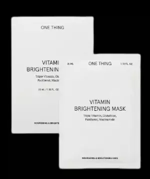 韓国スキンケアブランド「ONE THING（ワンシング）」が 【 Qoo10メガ割限定！ビタミンセット】を65％OFFで販売！ ワントーン明るい、透明感のある肌*へ！