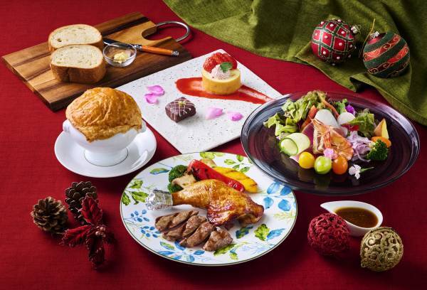 ココロおどるこの季節、淡路島西海岸でメリークリスマス　淡路島の贅沢グルメ『クリスマスコース』を12月15日より提供