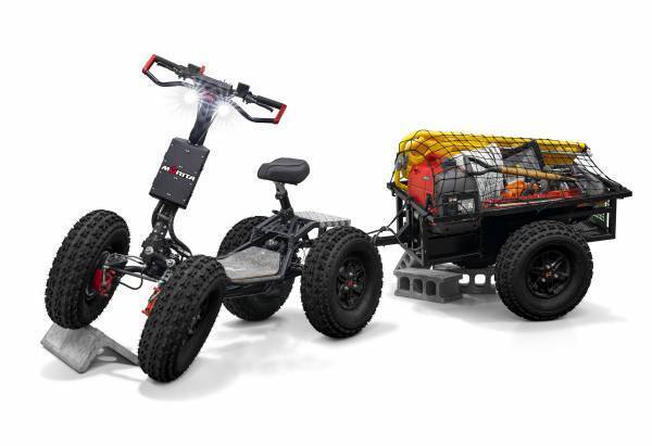 消防車のモリタ「震災対策技術展 in 仙台」に初出展。電動資機材搬送車 EZ-Raider等を展示