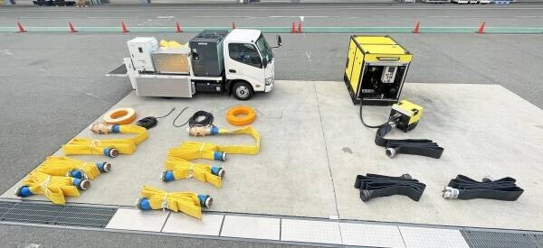 消防車のモリタ「震災対策技術展 in 仙台」に初出展。電動資機材搬送車 EZ-Raider等を展示