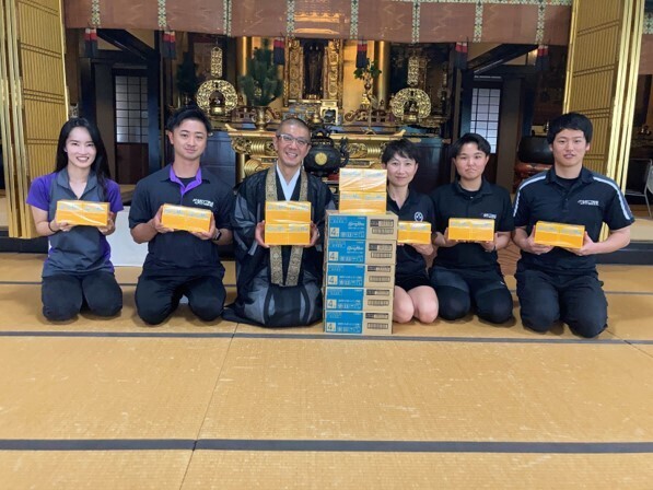 運動エネルギーで子ども達に栄養を！ “Work out for Children feat.『 Calorie Mate 』”実施による おてらおやつクラブ様への支援　ご報告