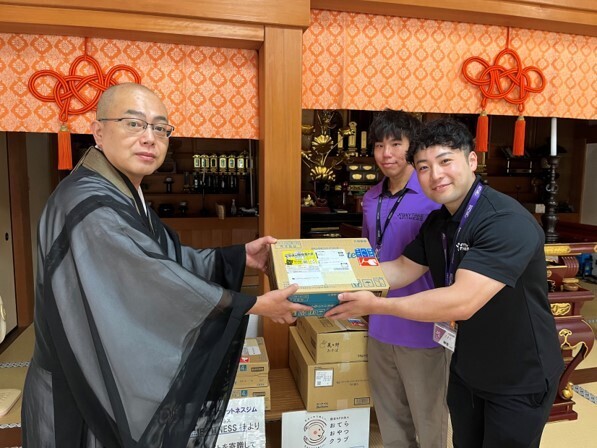 運動エネルギーで子ども達に栄養を！ “Work out for Children feat.『 Calorie Mate 』”実施による おてらおやつクラブ様への支援　ご報告