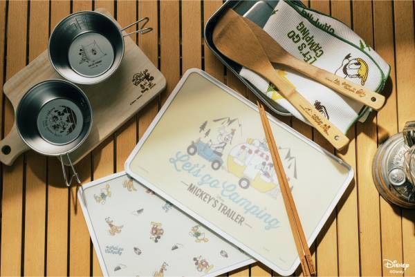 212 KITCHEN STORE（トゥーワントゥーキッチンストア） アウトドア、夏の行楽に！ 「ミッキー＆フレンズ」のキッチングッズを発売