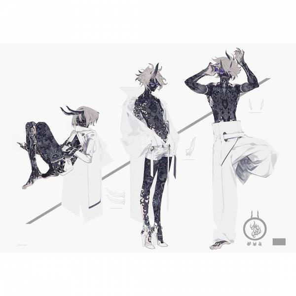 イラストレーターホノジロトヲジの初個展「しゃくしゃくしゃぐ」を12月23日（土）より1月10日（水）まで、Anicoremix Galleryにて開催！