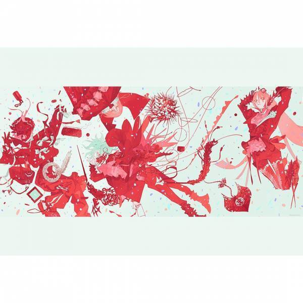 イラストレーターホノジロトヲジの初個展「しゃくしゃくしゃぐ」を12月23日（土）より1月10日（水）まで、Anicoremix Galleryにて開催！