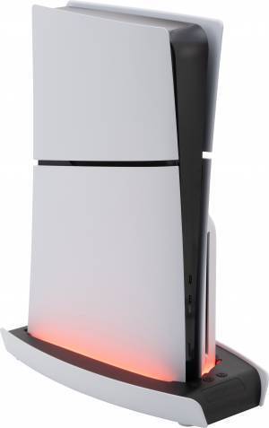 さまざまな色に光るRGB LED搭載！ PS5 slim専用の縦置きスタンドが新登場