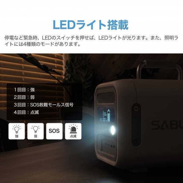 【レジャー＆アウトドアジャパン 2023】にてSABUMAポータブル電源を出展