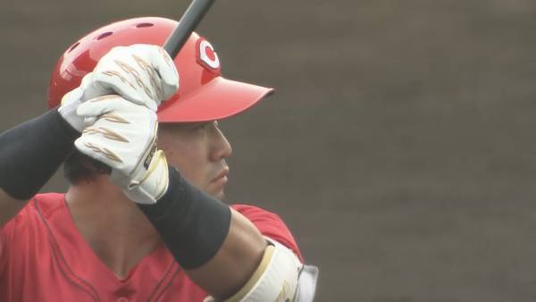 広島ホームテレビ「フロントドア」カープ期待の大砲候補・末包昇大選手の決意