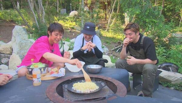 【9月2日放送】さいねい龍二に森本ケンタ、そして戸田隆矢が ”キャンプ飯” に挑戦！