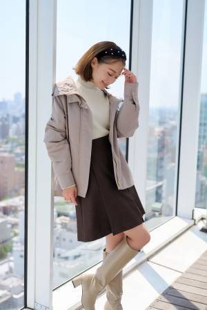 シンガーソングライター・モデルchayが纏う Couture Brooch（クチュール ブローチ）の愛されマンパスタイルを公開