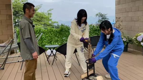 【STU48】初登場・ぺこぱとミクロの世界をポジティブに学ぶ！