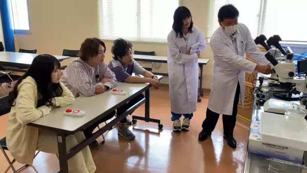 【STU48】初登場・ぺこぱとミクロの世界をポジティブに学ぶ！