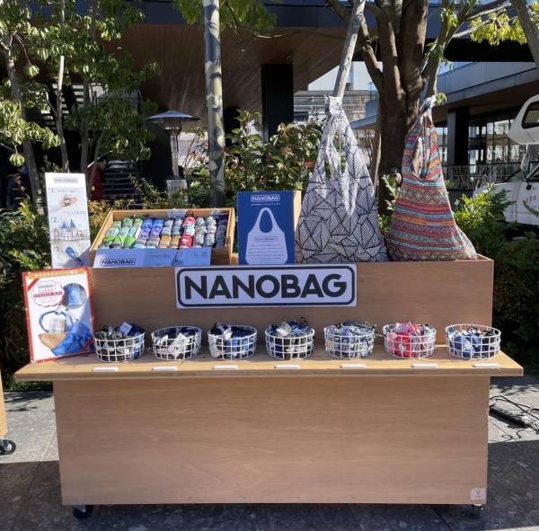 大容量でコンパクトなエコバッグ「NANOBAG」　人気雑貨店「Editorial」の販売個数が12月で過去最高450個を達成