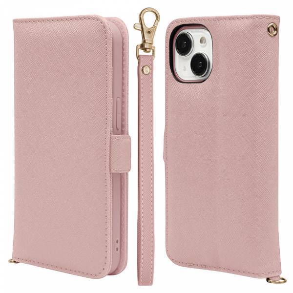 【iPhone 15シリーズ】上品な大人女子向け手帳型ケース「ハンドストラップ」を発売！