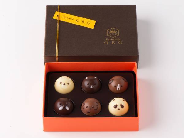 バレンタインにキュートな動物チョコレートはいかが？はちみつメーカー直営「パティスリーQBG」がJR新橋駅に催事初出店！【2/1(水)〜15(水)】