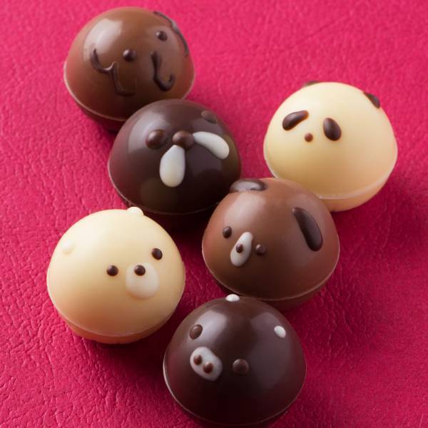 バレンタインにキュートな動物チョコレートはいかが？はちみつメーカー直営「パティスリーQBG」がJR新橋駅に催事初出店！【2/1(水)〜15(水)】