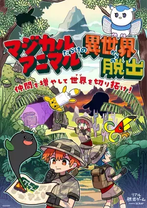 リアル脱出ゲーム最新作 『マジカルアニマルだらけの異世界からの脱出』 2024年2月1日（木）より開催決定！