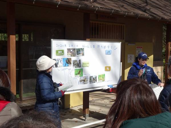 桜ヶ丘公園　「野鳥観察会」　2月4日（土）開催