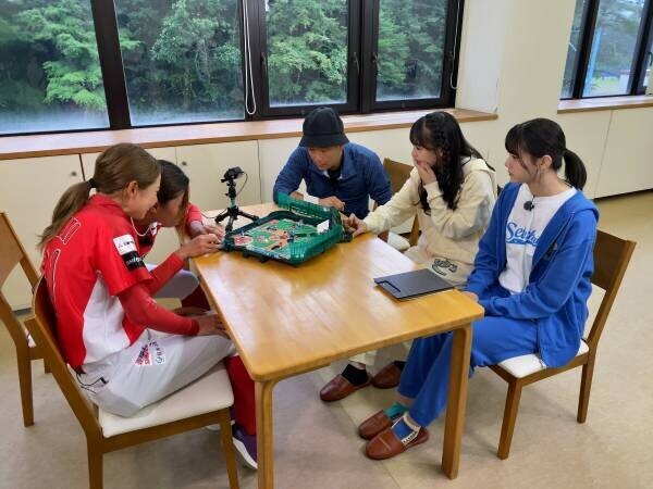 広島ホームテレビ【せとチャレ！STU48】女子野球日本代表選手とガチンコ野球対決！