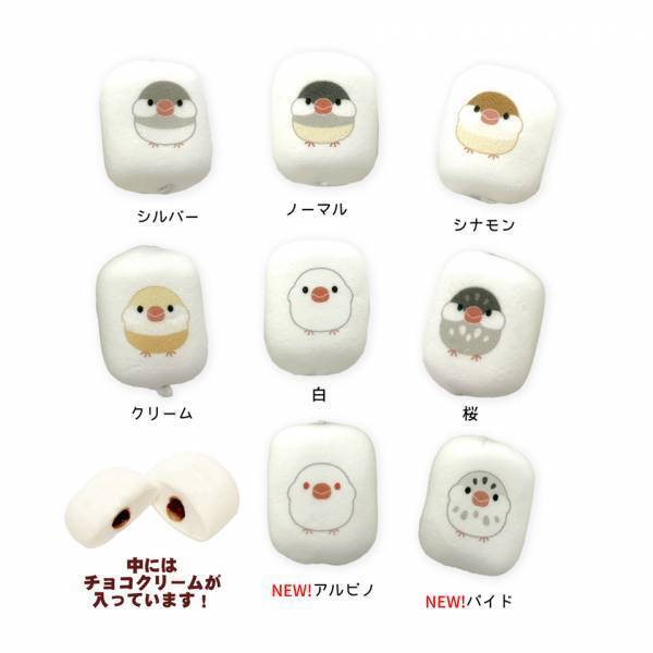 【おうさまのおやつ】新商品「文鳥ミニチョコマシュマロ」発売！2023年10月5日