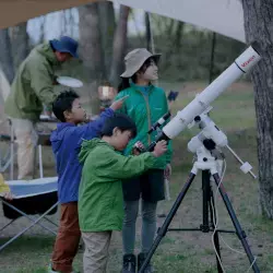 夏の自由研究にも！ 天体望遠鏡オンライン教室（夏休み編）を7月27日（木）に開催。 テーマは「親子で楽しむ星空観察」