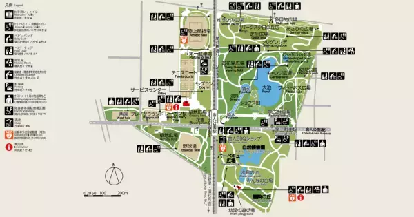 【舎人公園】「赤そば花壇」を設置します