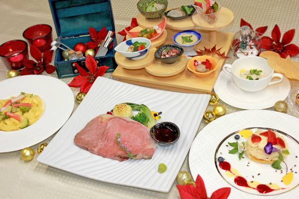 SPA＆HOTEL舞浜ユーラシア　特別な空間で大切な人と過ごす【クリスマスディナーコース】を12月22日（金）より4日間限定で提供！