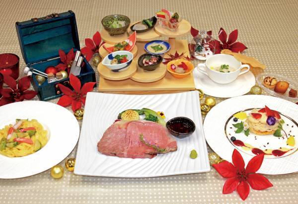 SPA＆HOTEL舞浜ユーラシア　特別な空間で大切な人と過ごす【クリスマスディナーコース】を12月22日（金）より4日間限定で提供！