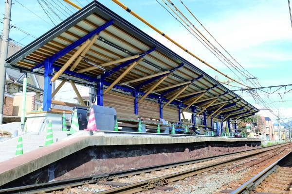 「茶山・京都芸術大学駅」バリアフリー化・美装化工事が完了　11月2日（木）10時30分から竣工式を挙行