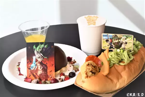 アニメ「Dr.STONE」とコラボしたリアル脱出ゲーム オリジナルフード＆ドリンクがTOKYO MYSTERY CIRCUSで 期間限定販売決定！