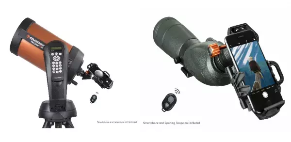 天体望遠鏡や顕微鏡にスマホを取付けて手軽に撮影！ 「NexGO DXスマートフォンアダプター」を12月15日に発売