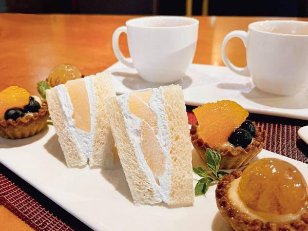 別府の温泉旅館が秋限定アフタヌーンティープラン販売開始 ＜2023年9月限定＞安納芋モンブランや洋なしフルーツサンドも