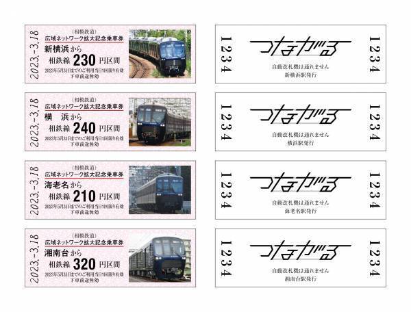 「7社局合同企画　相鉄・東急新横浜線開業―広域ネットワーク拡大記念乗車券―」を発売【相模鉄道・東急電鉄他5社局】