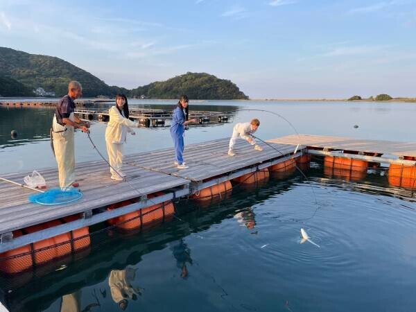 【せとチャレ！STU48】ハマチ養殖発祥の地で大物釣りに挑戦！