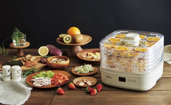 分離式トレイで乾燥室の高さを調節・温度・時間設定が細かく行えるから 生花など食品以外も乾燥可能な新型乾燥機「ドライマイスター」を新発売