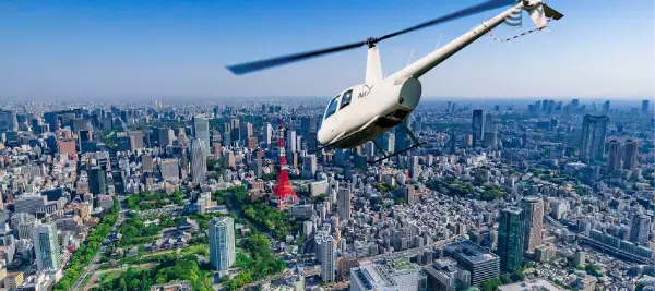 AirX×ROSE GALLERY　5⽉限定！ギフト付きヘリコ プターギフトチケットを販売