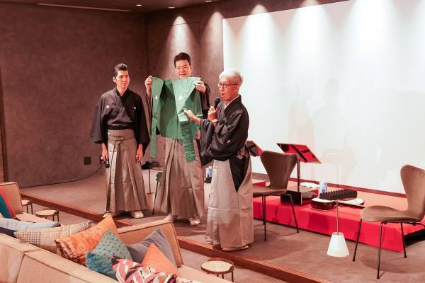 マナティーがOCA TOKYOにて歌舞伎浄瑠璃「清元節」体験イベントを開催