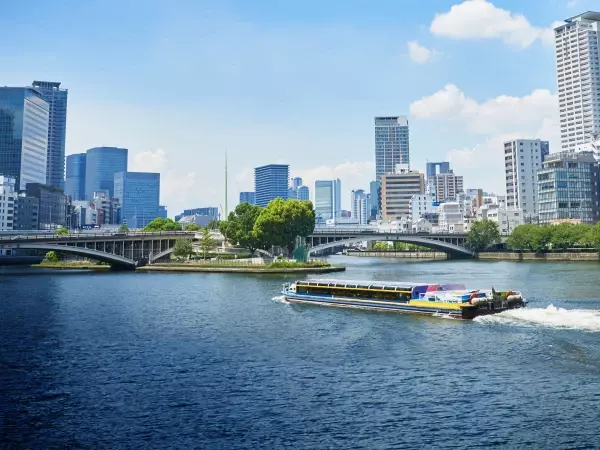 濡れずに大阪観光ができる船「アクアライナー」で「雨の日飴ちゃんキャンペーン」を開催！