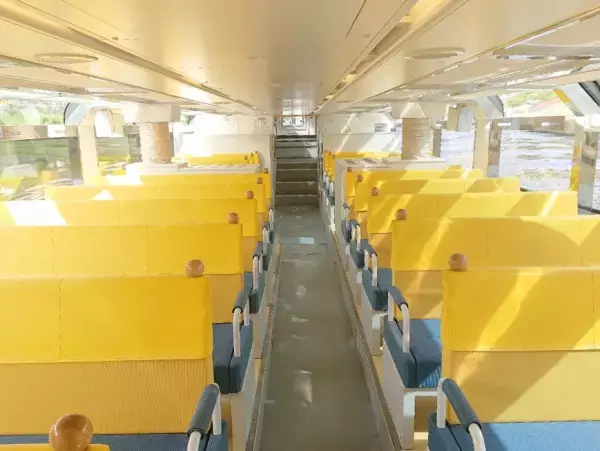 濡れずに大阪観光ができる船「アクアライナー」で「雨の日飴ちゃんキャンペーン」を開催！