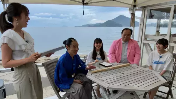 広島ホームテレビ【せとチャレ！STU48】「せとチャレ！」的スイカ割り勝負