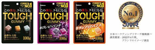 “この弾力、クセになる。” 「TOUGH GUMMY（タフグミ）」から秋の期間限定商品「オレンジバイブス」が登場！
