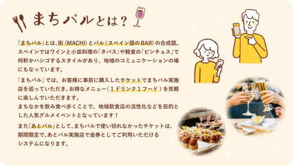 今年は府中駅・府中本町駅周辺の飲食店で開催します！【第５回むさし府中まちバル】参加店舗募集中！！