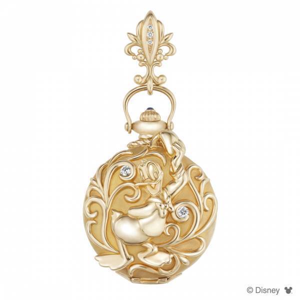 ディズニーデザインもオーダー可能 小さな時計を兼ね備えた新しいデザインのオーダージュエリー 『Jewelry with Watch』新登場