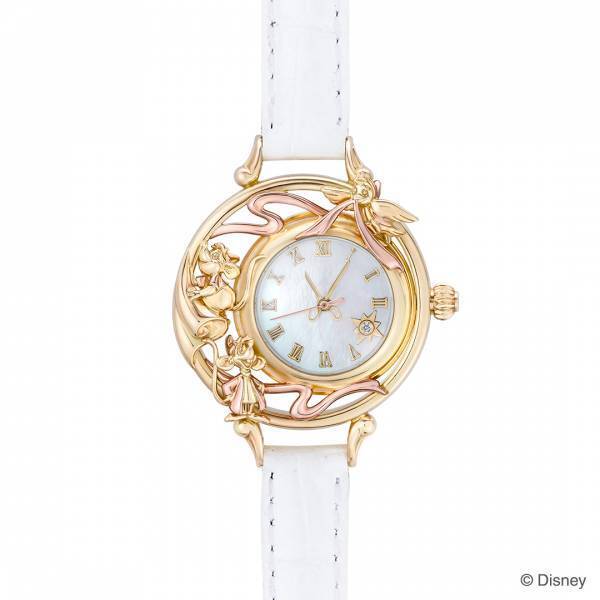 ディズニーデザインもオーダー可能 小さな時計を兼ね備えた新しいデザインのオーダージュエリー 『Jewelry with Watch』新登場