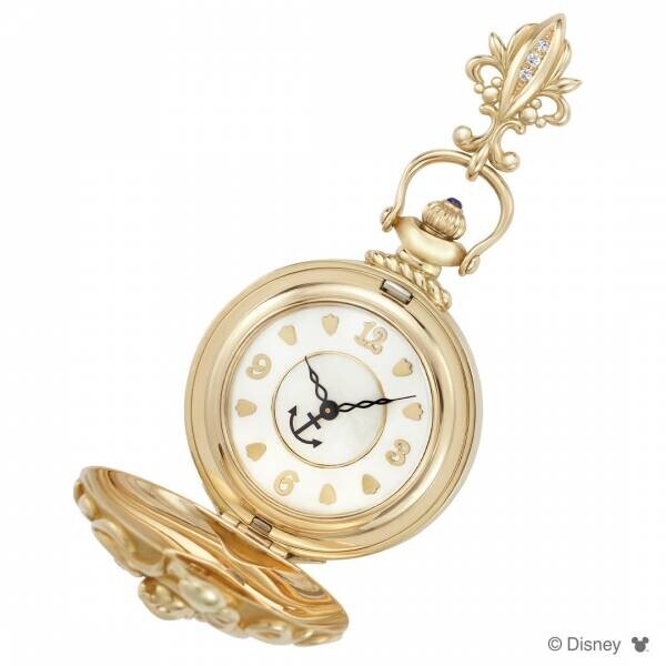 ディズニーデザインもオーダー可能 小さな時計を兼ね備えた新しいデザインのオーダージュエリー 『Jewelry with Watch』新登場