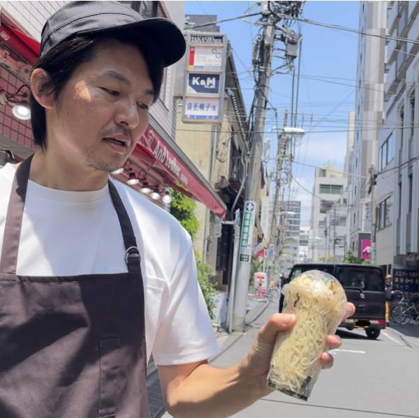 浅草橋【食べ歩きOK】冷製鯛だしまぜそば「Taipa/タイパ」がオープン