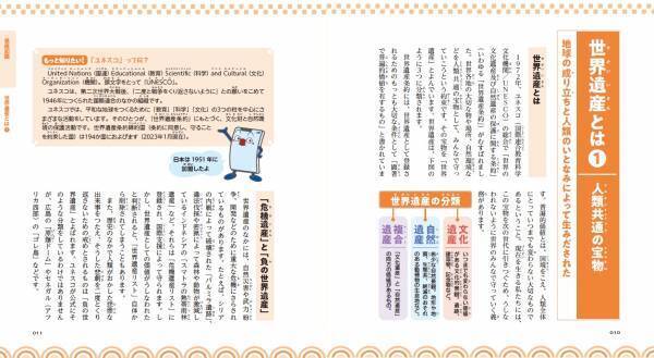 かわいく親しみのあるキャラクターで、小学生から大人まで大人気の「キャラ絵で学ぶ！図鑑」シリーズ、『キャラ絵で学ぶ！日本の世界遺産図鑑』が6月21日発売！