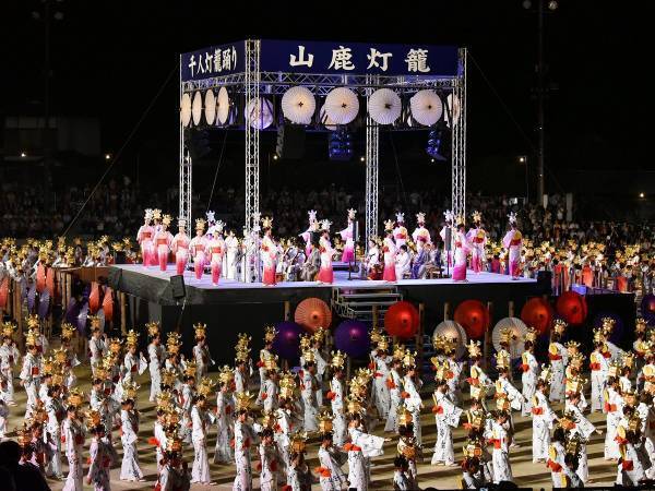 熊本・山鹿で4年ぶりに開催！＜2023年8月16日＞山鹿灯籠まつり 観覧席チケット付きプラン販売開始・温泉旅館ゆとりろ山鹿にて