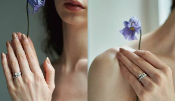 シンプルなデザインと自由な楽しみ方のできるブライダルジュエリーブランド《カオリヤマモト 》がデビュー