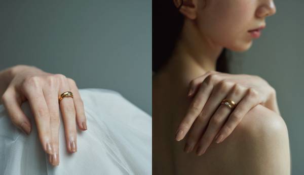 シンプルなデザインと自由な楽しみ方のできるブライダルジュエリーブランド《カオリヤマモト 》がデビュー